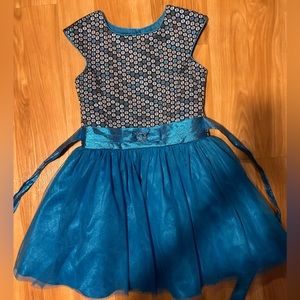 Blue Formal Kids Dress